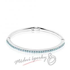Náramek s krystaly Swarovski Elements tiny stones light blue