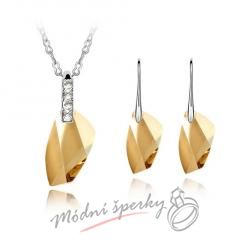 Golden stone set – s krystaly SWAROVSKI ELEMENTS